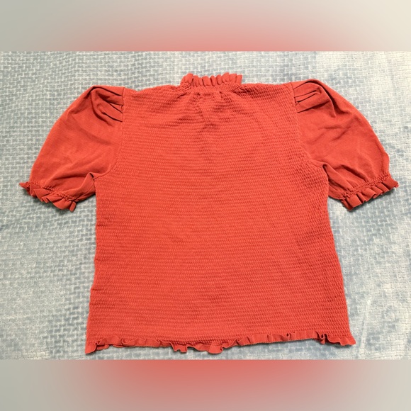 Catherine Malandrino Smocked Top women’s Large EUC - Picture 4 of 4